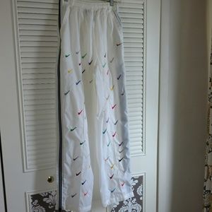 Nike logo Rip off basketball pants